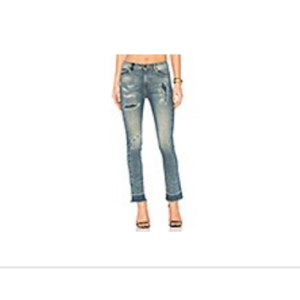 Marcelo Burlon women’s skinny jeans